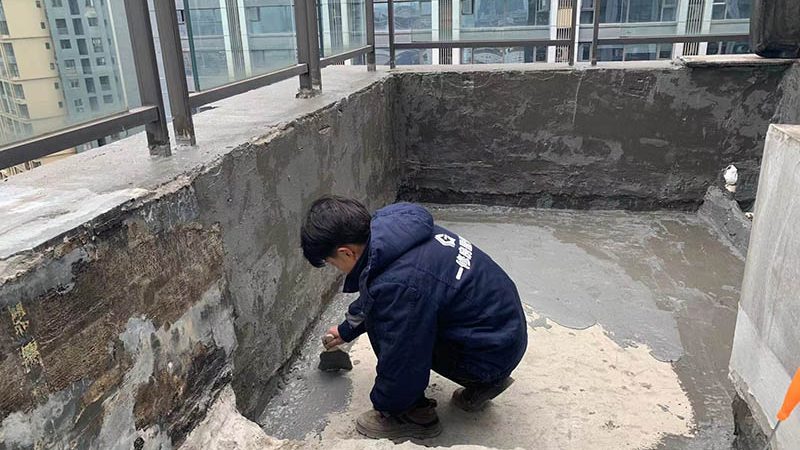 阳台防水涂料施工前的墙面处理关键步骤